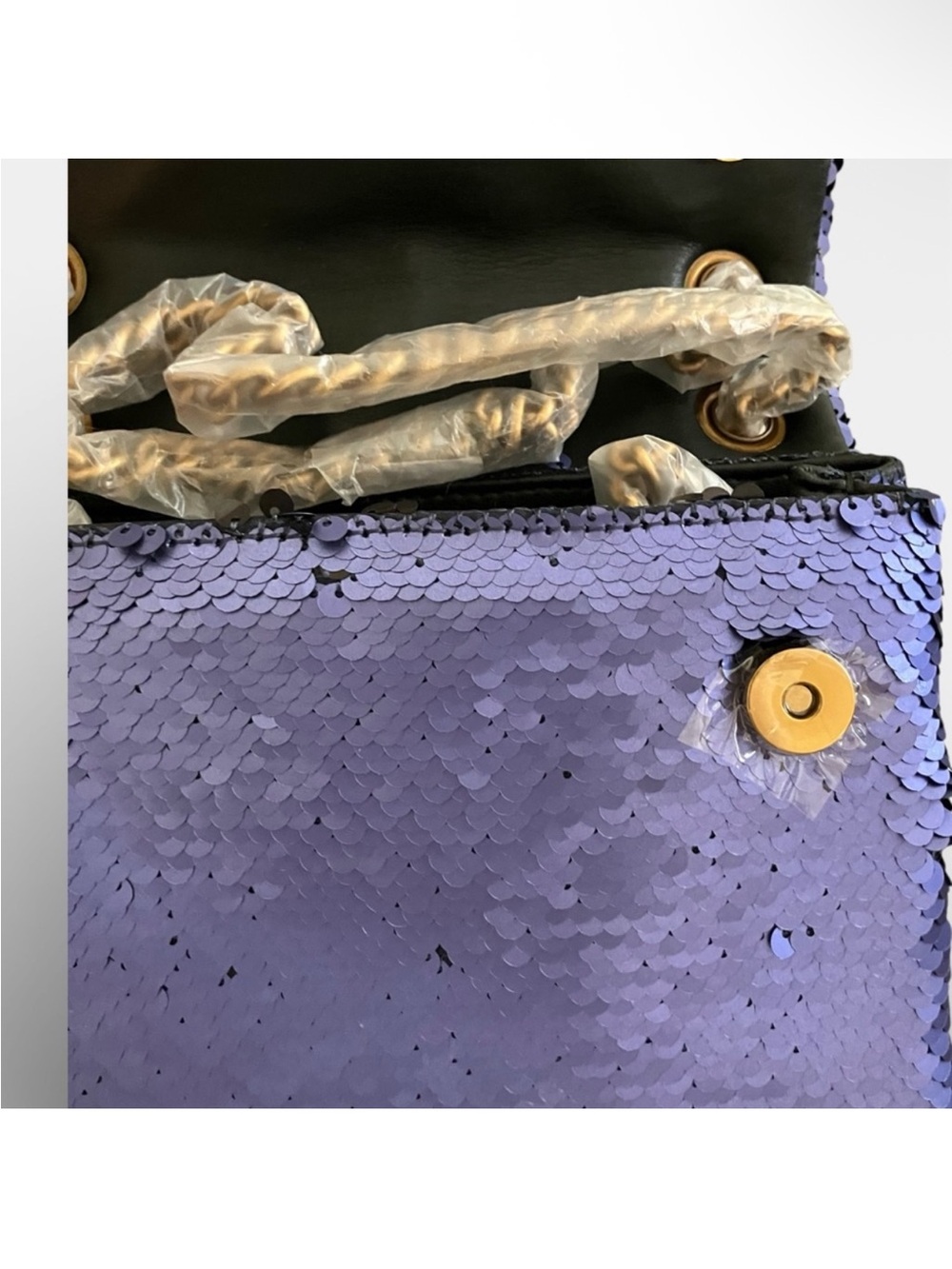 Kurt Geiger Sequin Mini Brixton Crossbody Bag NWT - Picture 11 of 12